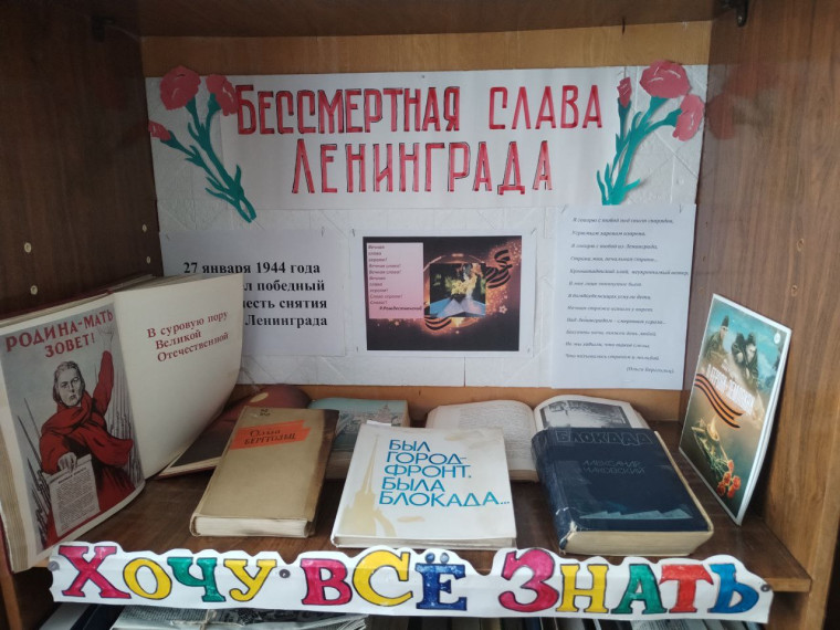 Книжная выставка.