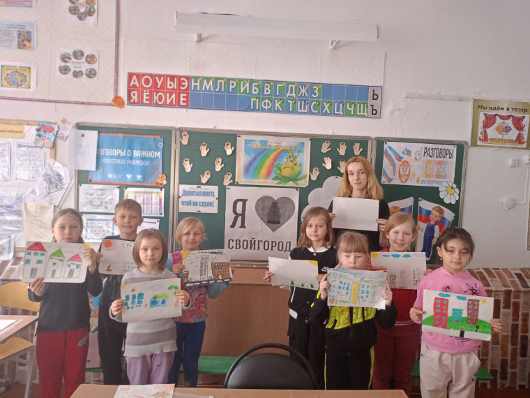 Второй день работы в лагере дневного пребывания.